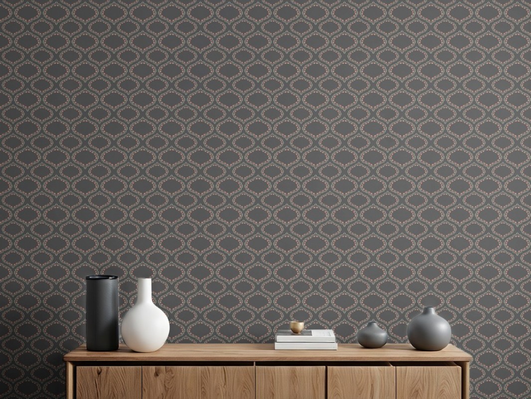 Bild på Ogee and Roses in Mud - 1033401-02